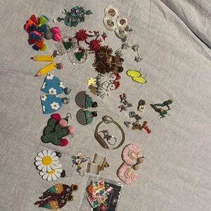 Kendra Scott Multi-Color Assorted Statement Earrings Lot